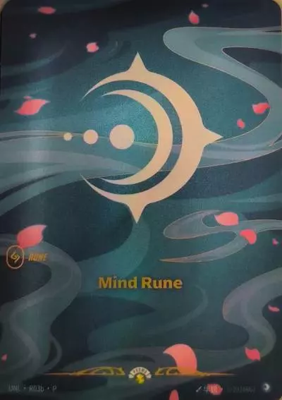 Mind Rune - UNL-R03b-p - Promotional Cards - Riftbound card